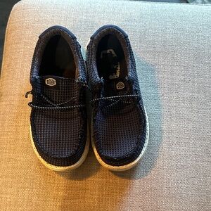 Hey Dude Kids Dark Blue Moccasins